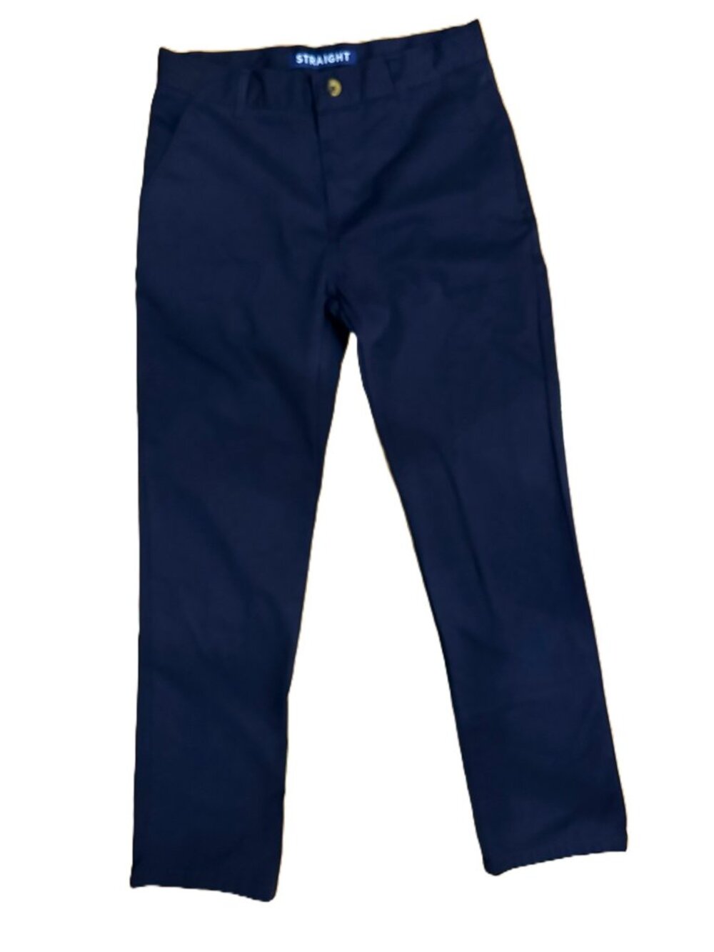 Boys Size 16 Navy Blue Chino Pants French Toast School Uniform Washed Not Worn